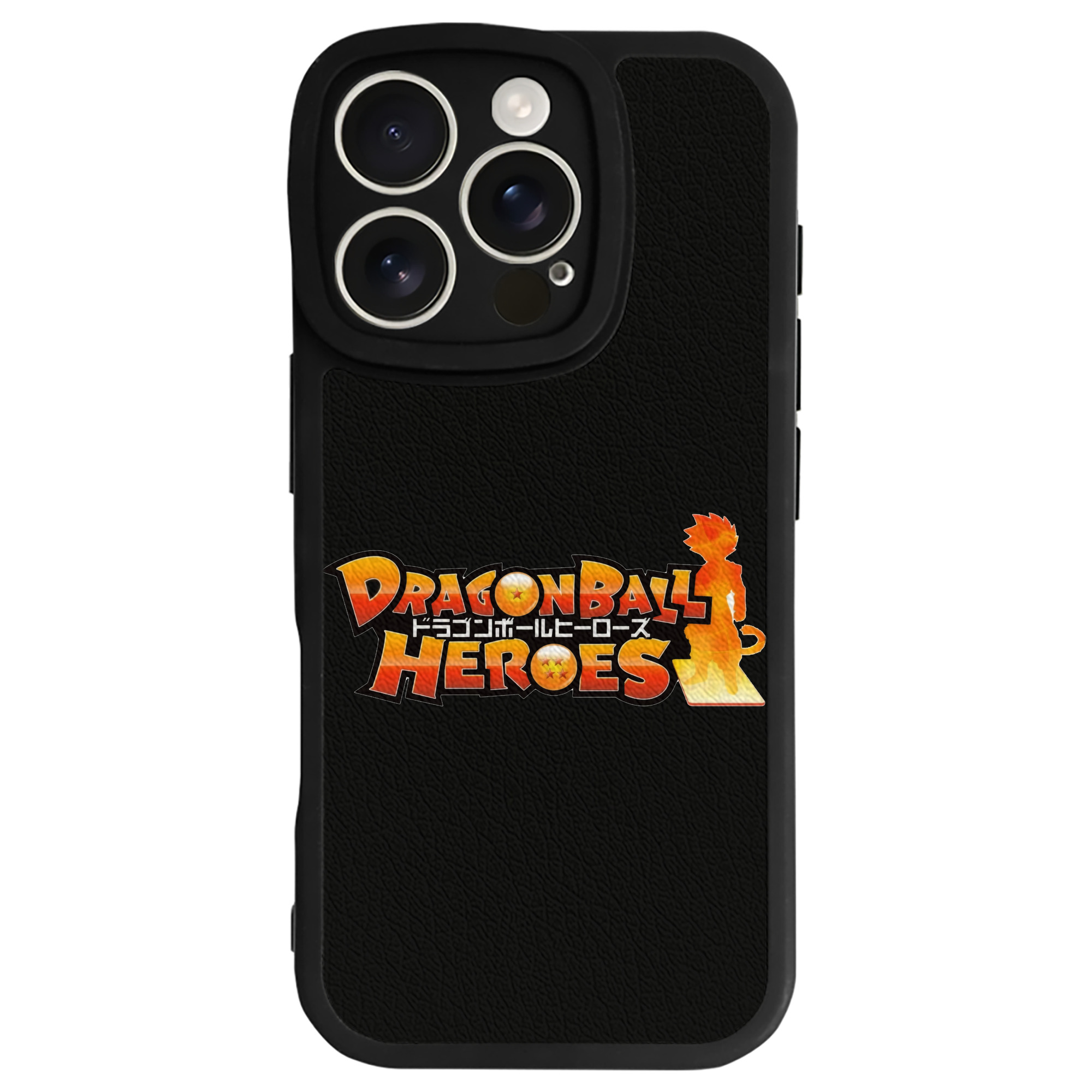 （画像用） ドラゴンボール DRAGON BALL 【iPhone 16シリーズ対応】シリコンスマホケース（レザー調） 材質：シリコン